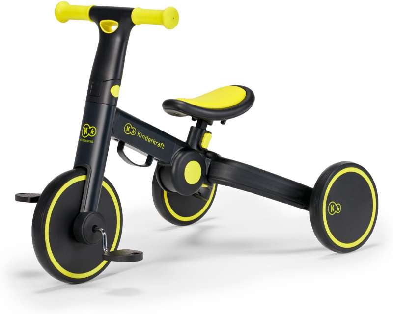 KINDERKRAFT 4TRIKE BLACK VOLT (KR4TRI00BLK0000)